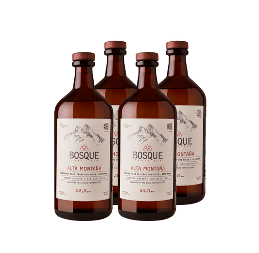 BOSQUE ALTA MONTAÑA  - CAJA X 4 BOTELLAS 500ML